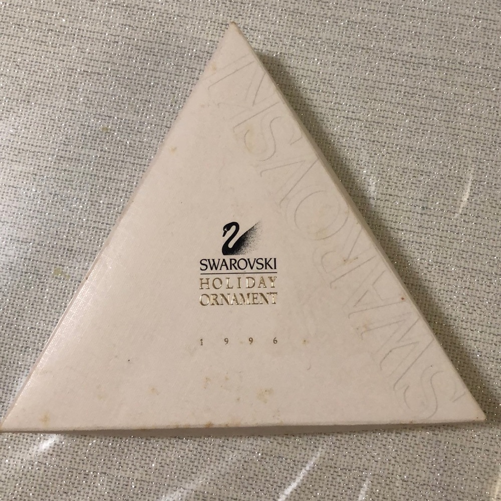 Swarovski Holiday Ornament 1996